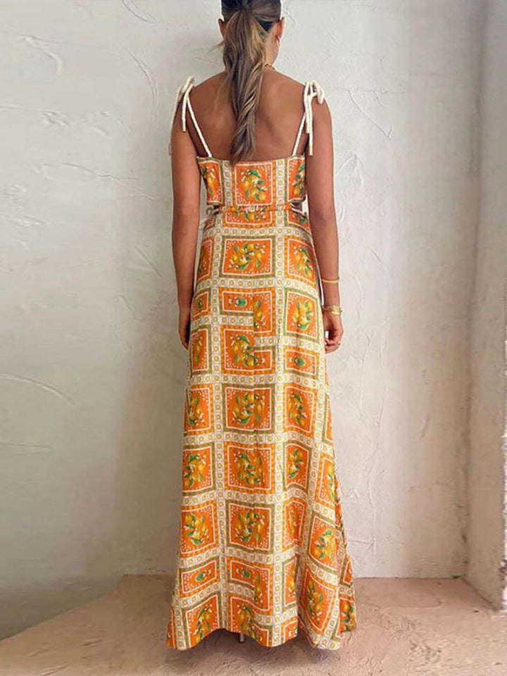 Liv | Summer Maxi Dress Square Neck
