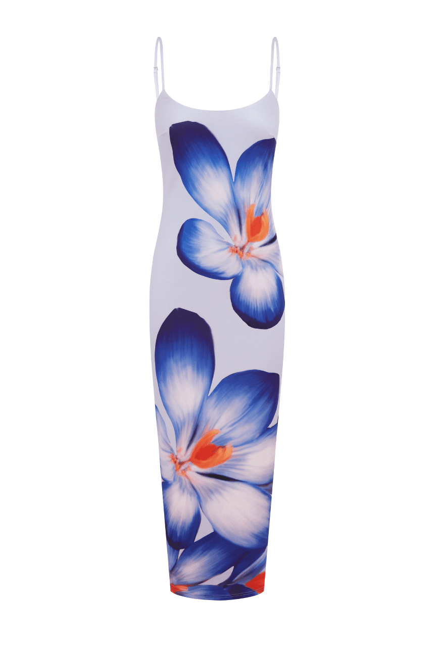Delilah | Boho Floral Maxi Dress Print
