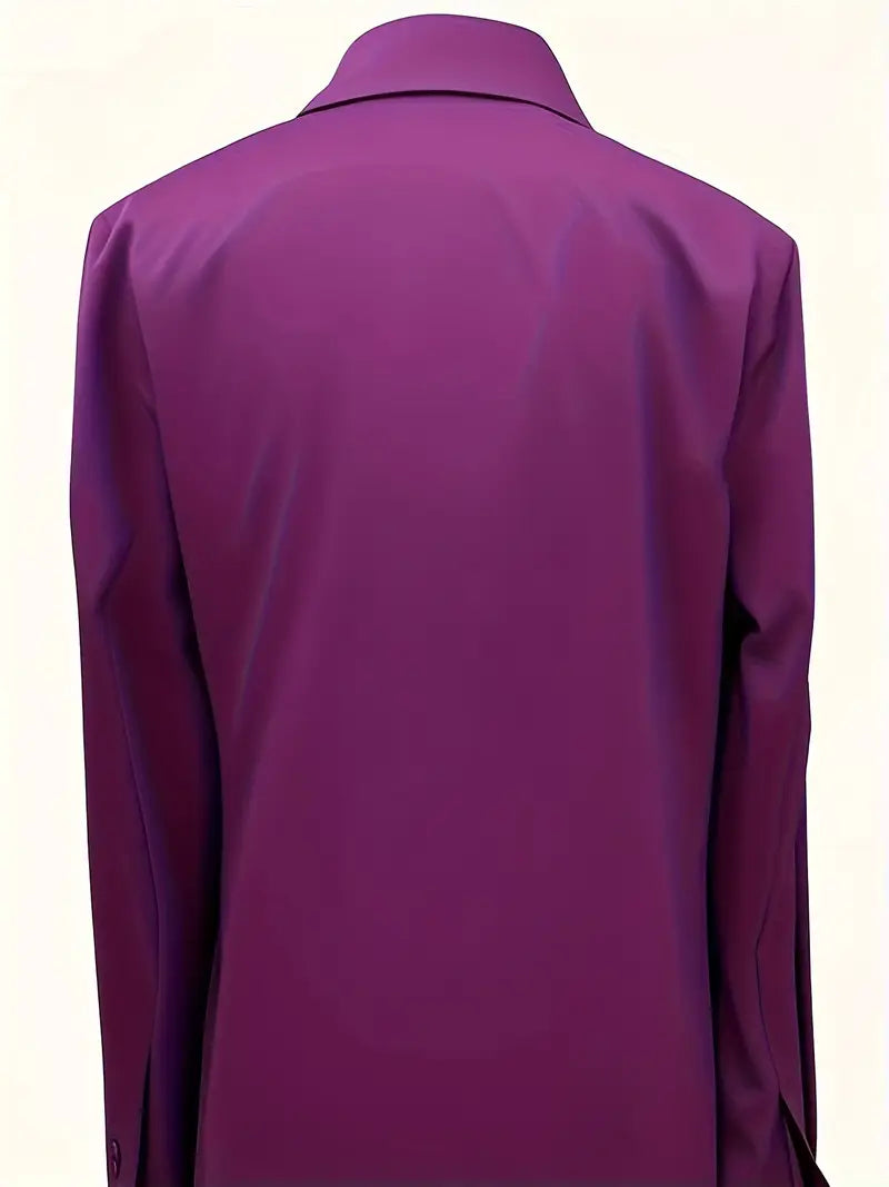 Sylv | Blouse with Deep V-Neck and Long Sleeves