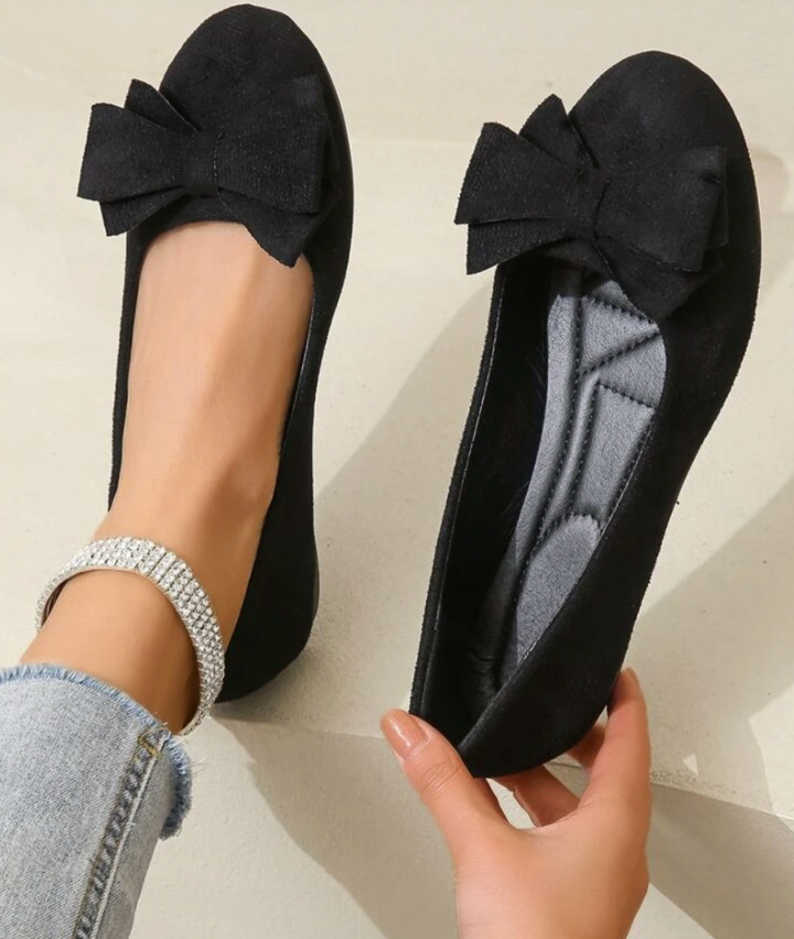 Blossom | Orthopedic Flat Shoes with Bow Detail