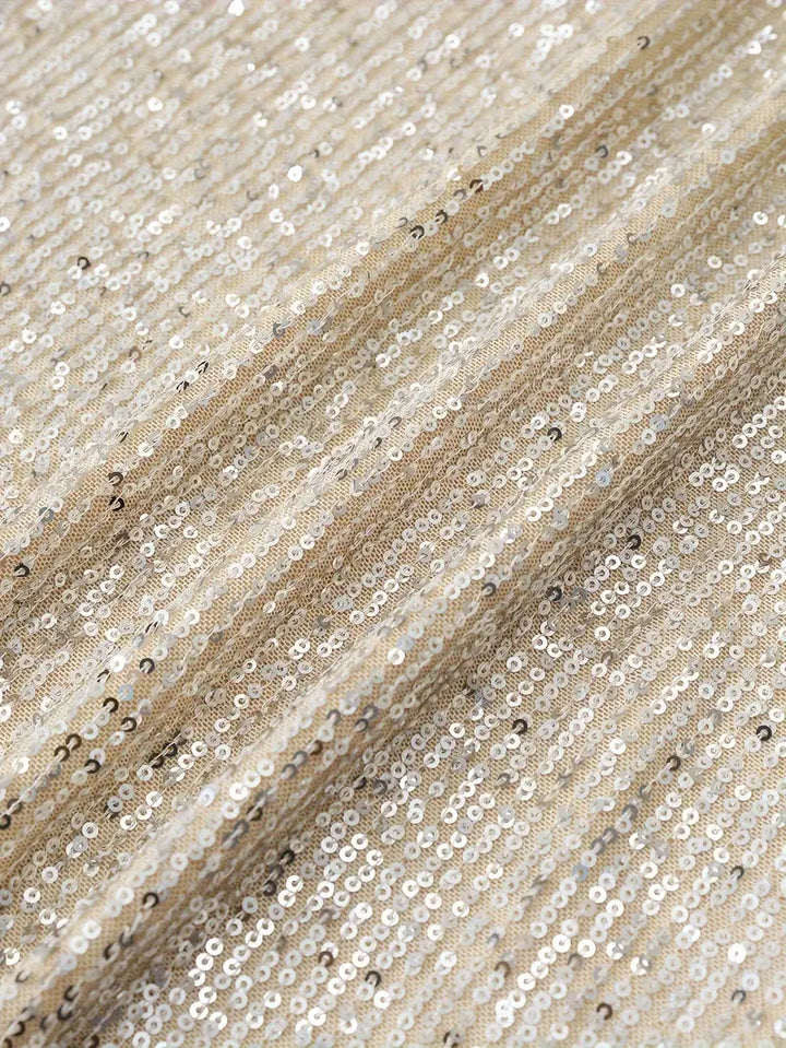 Aria | Mini Cocktail Dress with Sequins and One Shoulder