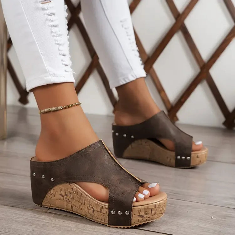 Birdie | Orthopedic Wedge Sandals Comfortable Cushioned