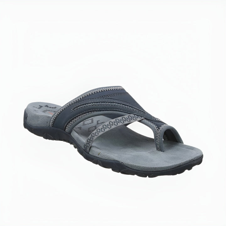 Freya | Orthopedic Flip Flops with Sporty Cross Strap