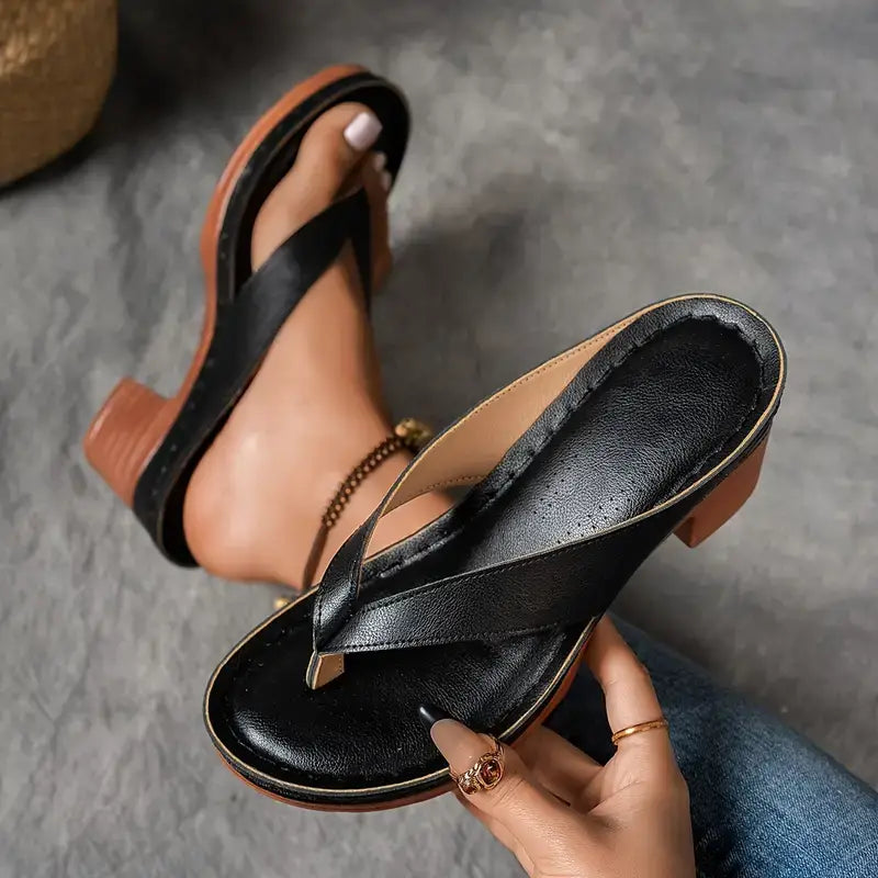 Abigail | Orthopedic Heeled Sandals Comfortable Open Toe