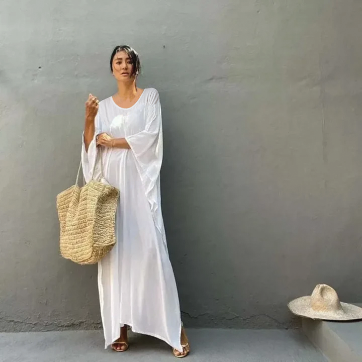Wendy | Maxi Summer Dress with Loose Fit and Side Slit