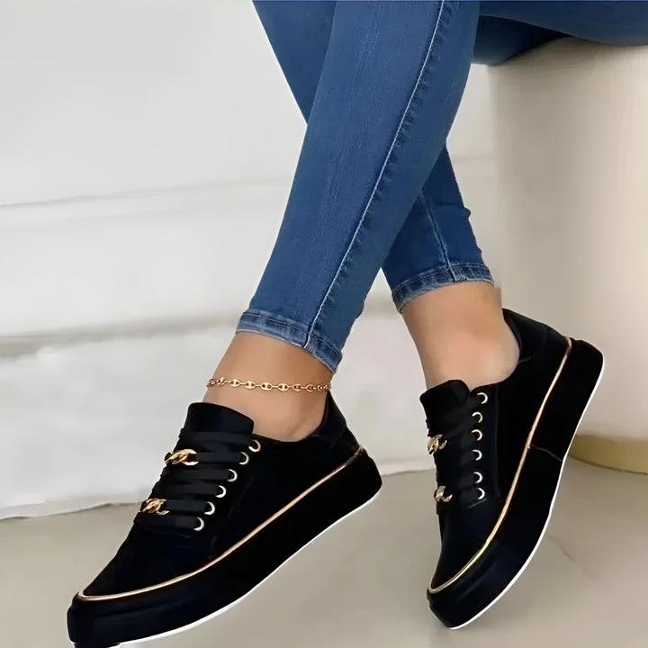 Lexi | Orthopedic Sneakers with Chain Detail