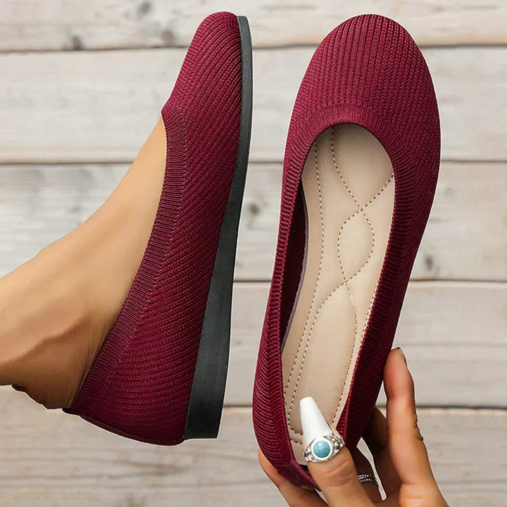 Angela | Orthopedic Flat Shoes with Slip On Fit