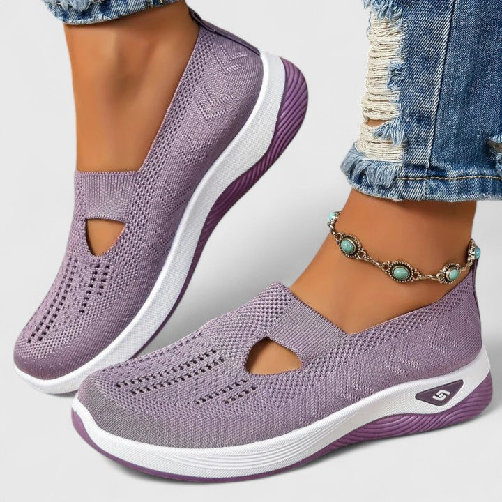 Lottie | Orthopedic Walking Shoes with Slip On Fit