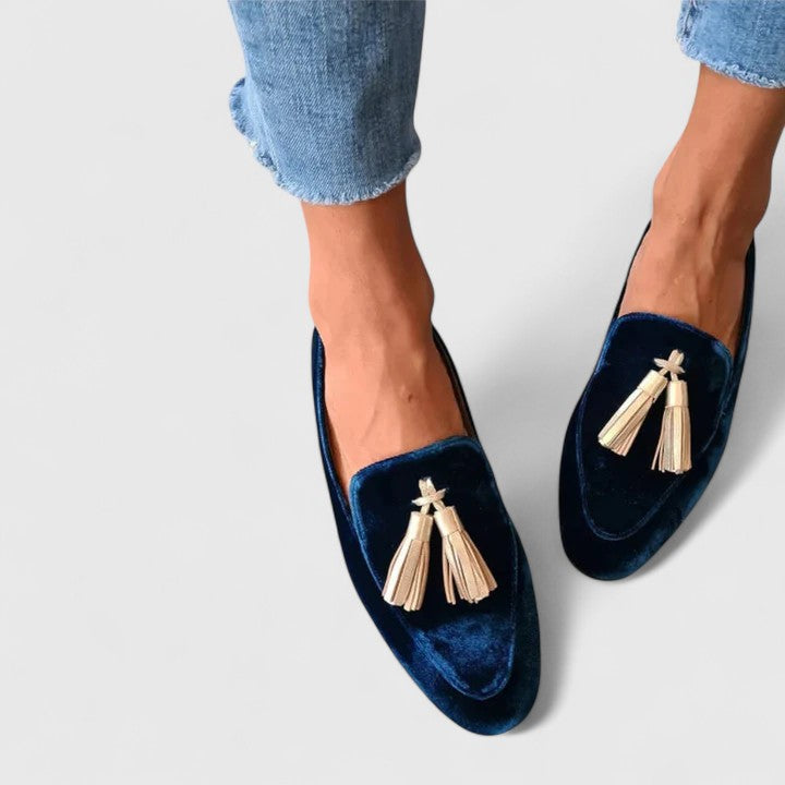 Lila | Orthopedic Loafers with Tassel Detail