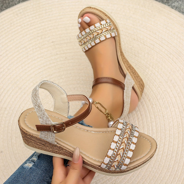 Mariella | Orthopedic Wedge Sandals Comfortable