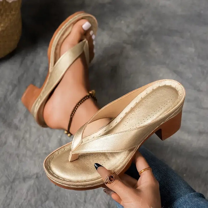 Abigail | Orthopedic Heeled Sandals Comfortable Open Toe