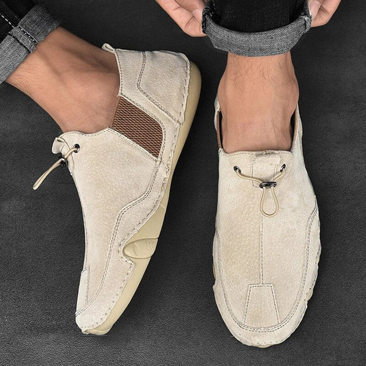 Adrian | Orthopedic Slip On Shoes for Men with Stitched Detail