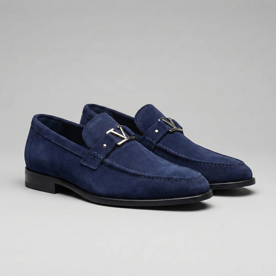 Men's Elegant Business Loafers with Slip On Finish Hero