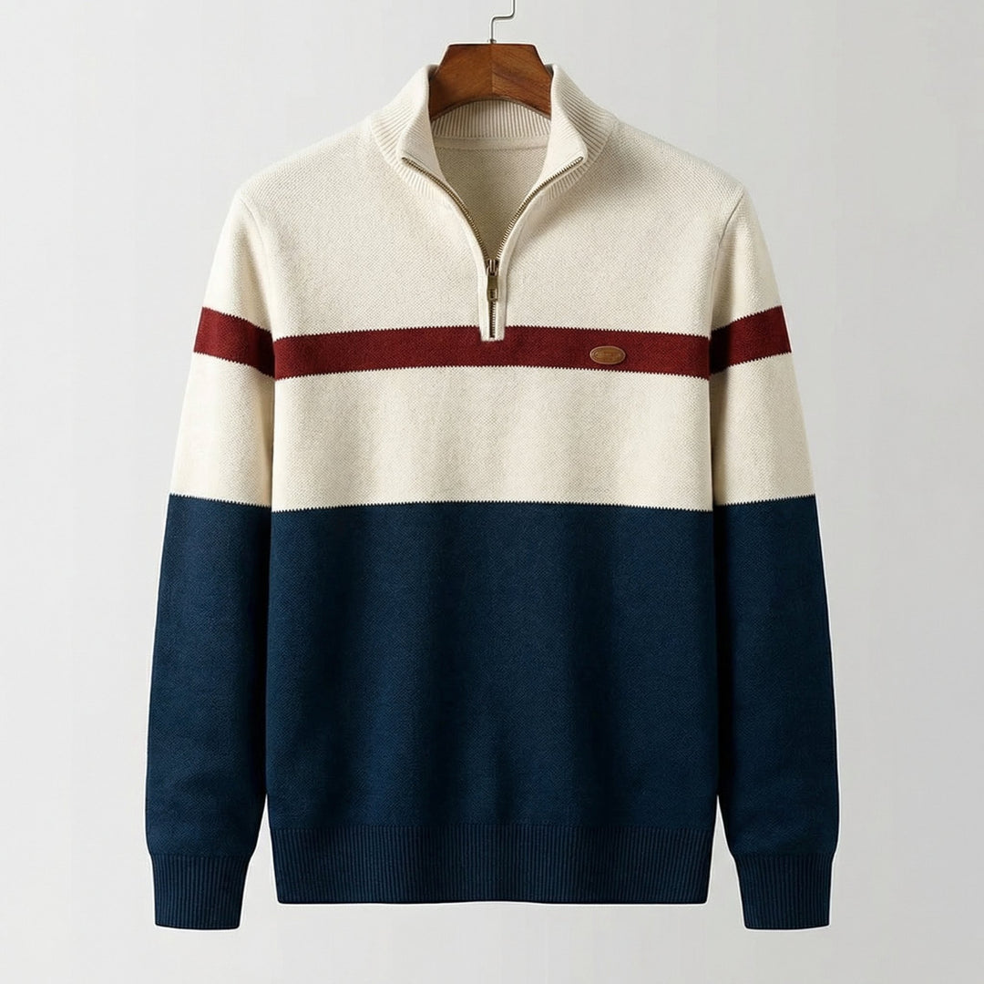 Men's Heritage Quarter-Zip Cotton Pullover Hero