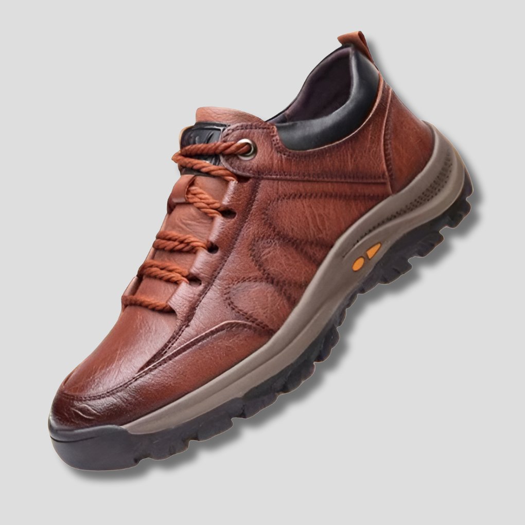 Men's Orthopedic Balance Leather Shoes with Arch Support Hero