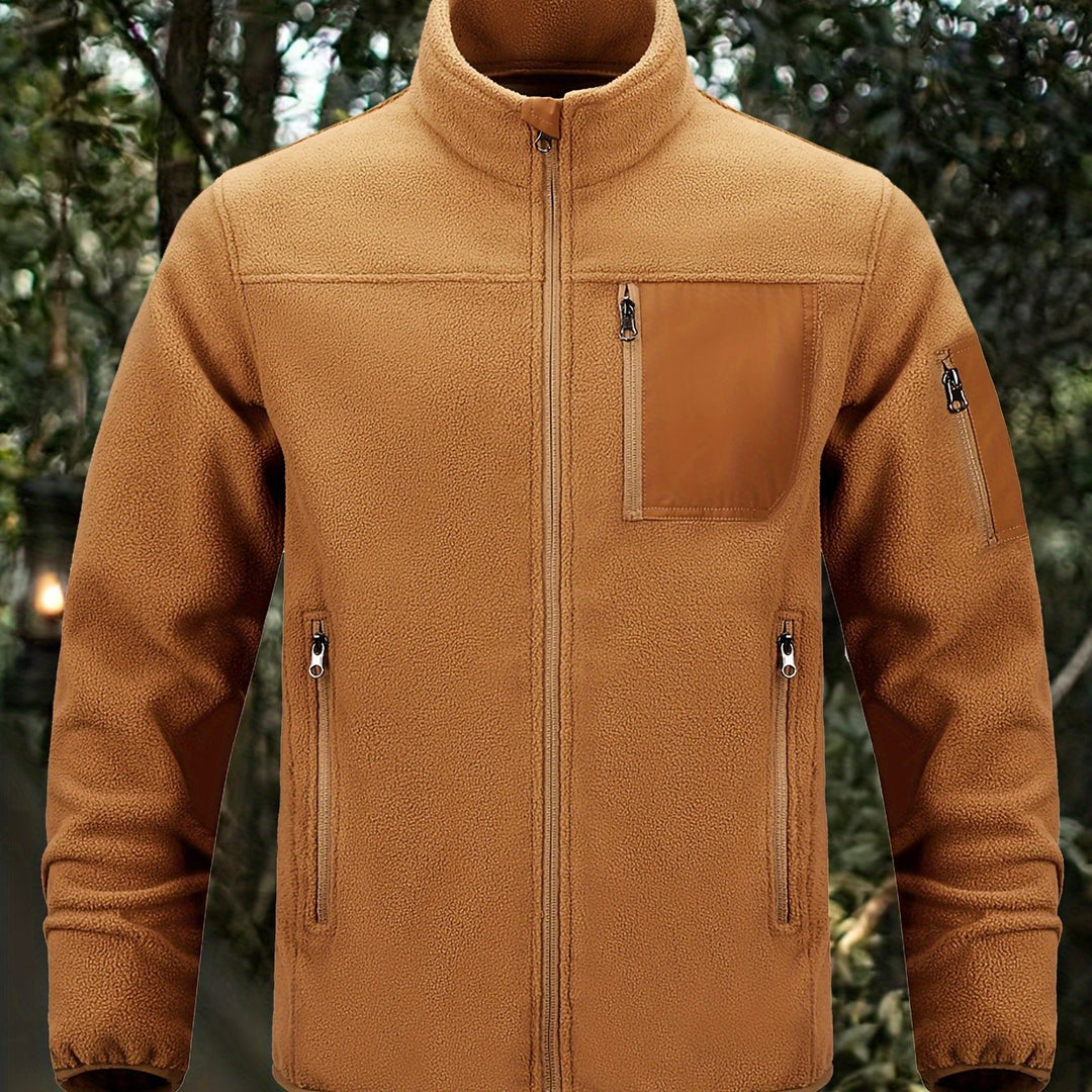 Men's Outdoor Jacket | Full Zip with Chest Pocket Hero