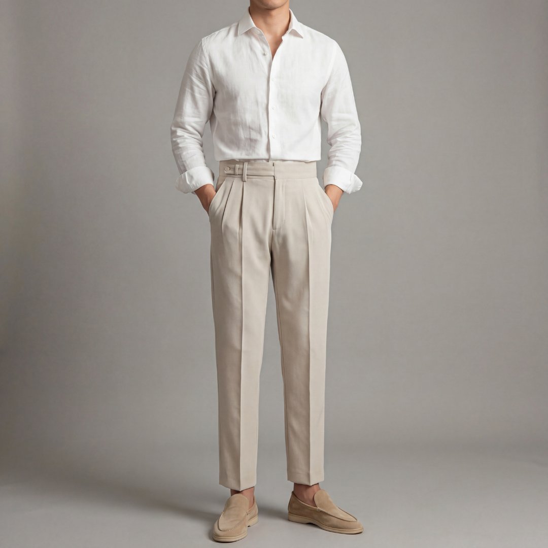 Men's Tailored Fit Trouser with Side Tab Waist Hero