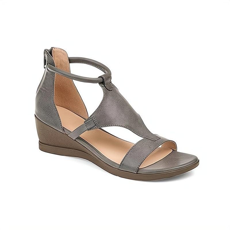 Addison | Orthopedic Wedge Sandal with Ankle Strap