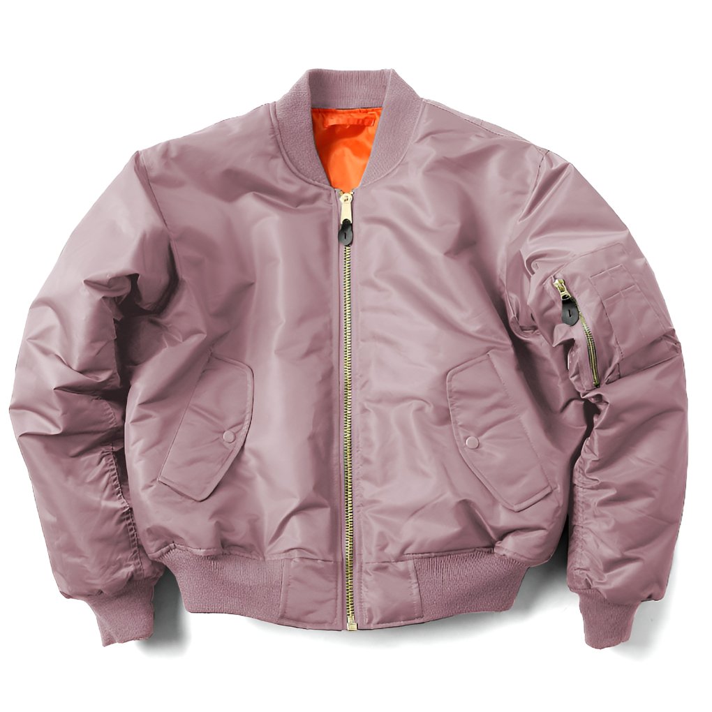 Unisex Classic Bomber Jacket with Ribbed Trim Lifestyle