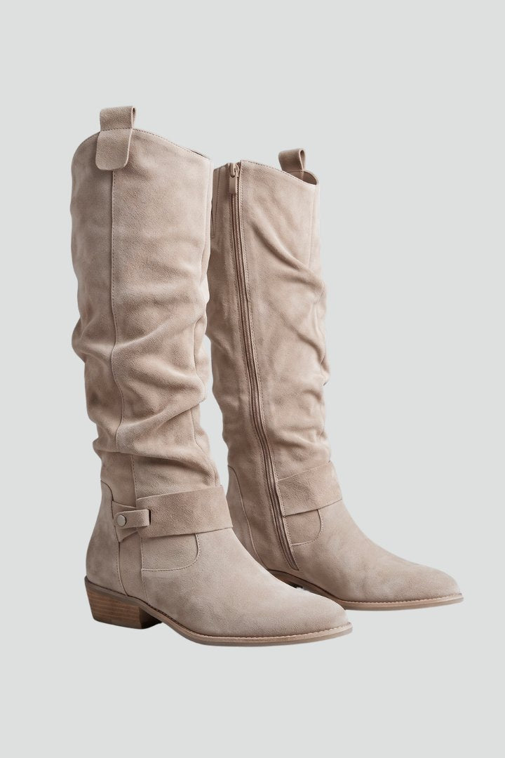 Women's Orthopaedic Knee-High Boots with Side Zip Hero