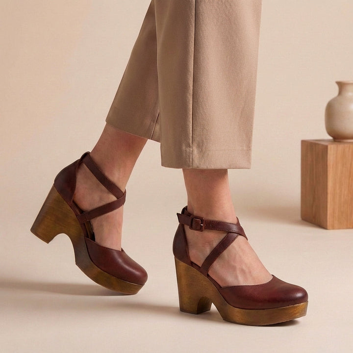 Alice | Orthopedic Mary Jane Shoes with Platform Heel